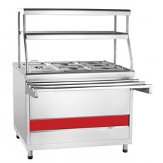 Мармит 2-х блюд ЭМК-70КМ паровой