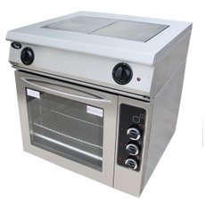 Плита электрическая 2-конфорочная Ф2ЖТЛПДЭ с духовкой