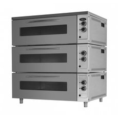 Шкаф жарочно-пекарский ШжЭ/3 (секционный, полностью н/сталь)
