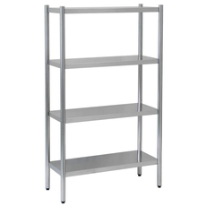 Стеллаж кухонный профессиональный СТК-П-1200.500.1600-02 (СТКН-1200/500-П)