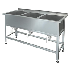 Мойка с бортом МБ-3-0,3-0,5/1,4