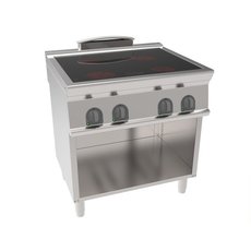 Плита 4-конфорочная 900 серии Tecnoinox PCC8FE9