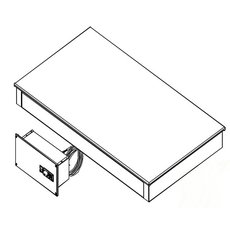 Поверхность тепловая встраиваемая Kovinastroj SN-PVO-3