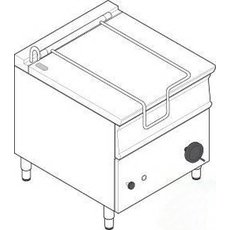 Сковорода опрокидывающаяся 900 серии Tecnoinox B8MFIEN9