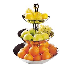 Ваза для фруктов 3-ярусная APS 32238