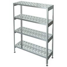 Стеллаж кухонный решетчатый 4-уровневый С-4Р-0,65/1,2/1,6