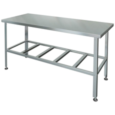 Стол разделочно-производственный без бортов СРП-0-0,6/1,0 (нержавейка)