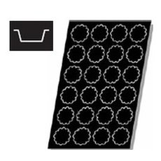 Форма для выпечки гибкая Paderno (круг 81 мм)