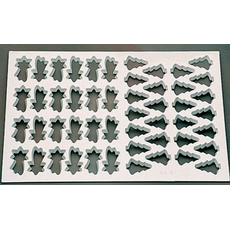 Формы кондитерские Paderno (звезды, елки)