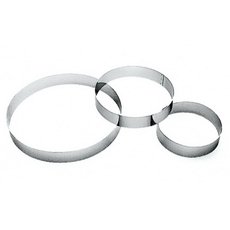 Кольцо для выпечки 18x3,5 см Paderno