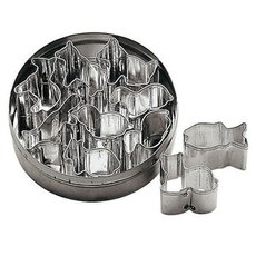 Набор кондитерских форм Paderno 47303-10 (животные)