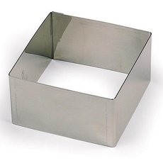 Набор кондитерских форм Paderno (квадрат 8 см) 6 шт