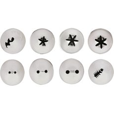 Набор кондитерских насадок Paderno 47357-23 (8 шт)