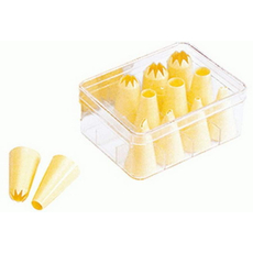 Набор кондитерских насадок Paderno 47618-10 (12 шт)
