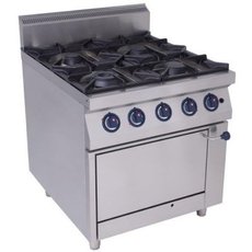 Плита 4-конфорочная 700 серии Kovinastroj PS-T47/1 (газ)