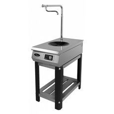 Индукционная плита WOK Ф1ИП/800 (на подставке, с краном для залива)