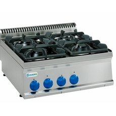 Плита 4-конфорочная 700 серии Tecnoinox PC70G7 ГАЗ