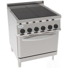 Плита 4-конфорочная 700 серии Tecnoinox PFU70V7