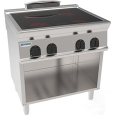 Плита 4-конфорочная 740 серии Tecnoinox PCC8FE7