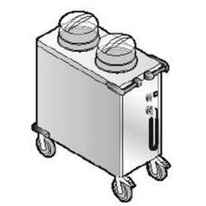 Подогреваемый диспенсер для тарелок Emainox 8CSPC