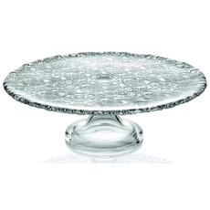 Подставка для торта на ножке IVV ARABESQUE 32 см (прозрачная)