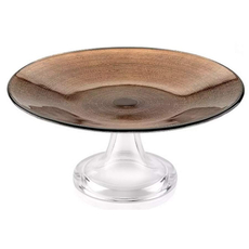 Подставка для торта на ножке IVV BOMBAY 28 см (коричневая)