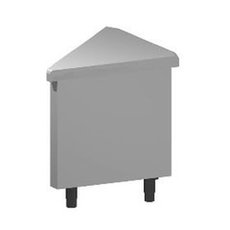 Прилавок угловой Emainox 8EAE 45°