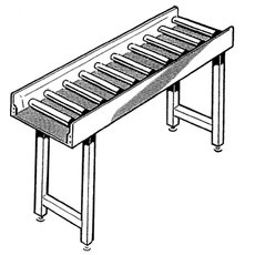 Стол роликовый Comenda 100 см (с концевым выключателем)