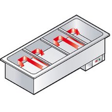 Встраиваемый мармит с сухим подогревом для 1 и 2 блюд Emainox I7VVCS3