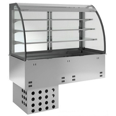 Встраиваемый прилавок-витрина для холодных блюд Emainox I7VVT3RVR2