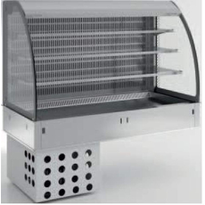 Встраиваемый прилавок-витрина для холодных блюд Emainox I7VVT3RVR3