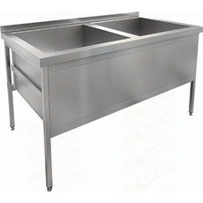 Котломойка Н1МКС-13/7, 2 мойки, с площадкой под смеситель