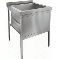 Котломойка Н1МКС-8/8, 1 мойка, с площадкой под смеситель