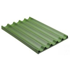 Лист для багета 400х600 мм Bassanina (5 волн, перфорация, тефлон)