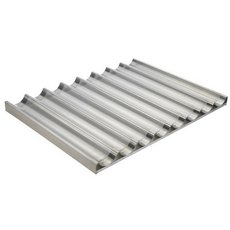 Лист для багета 600х800 мм Bassanina (6 волн, перфорация, тефлон)