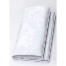 Салфетка Astinn Barocco Scandinavia (белая) 45x45 см (подгиб 2 см)