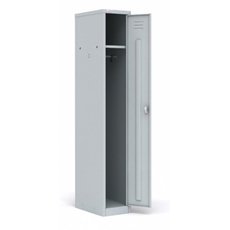 Шкаф для одежды ШРМ-11-400 серый металл