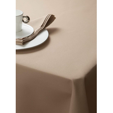 Скатерть квадратная Astinn Oxford (сандал) 160x160 см (подгиб 2 см)