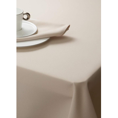 Скатерть прямоугольная Astinn Oxford (бежевая) 150x210 см (подгиб 2 см)