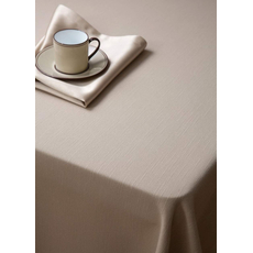 Скатерть прямоугольная Astinn Ribes (бежевая) 170x210 см (подгиб 2 см)