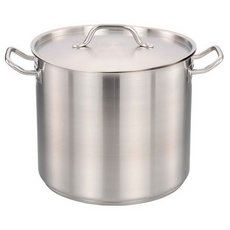 Кастрюля высокая с крышкой Indokor Professional (34х34 см, 30,9 л)