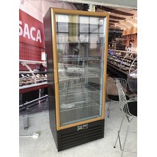 Шкаф холодильный Ариада Рапсодия R 700MSW (стеклянная дверь, прозрачная стенка, цвет RAL 1035 и RAL