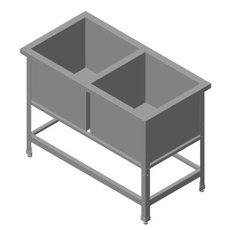 Ванна моечная T&T ВМС-Э/2-7/13,5