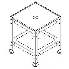 Подставка СП460-400/400/500 для Iterma КНЭМ-50Н / КНЭМ-100Н