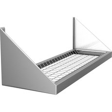 Полка ПНР 12*3 настенная решётчатая под стаканы