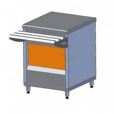 Прилавок нейтральный ШЕФ ПН6-У (630мм)