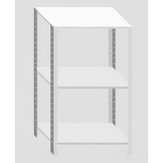 Стеллаж кухонный с 3-я сплошными полками С-3-0,6/1,0/2,0 (нержавейка)