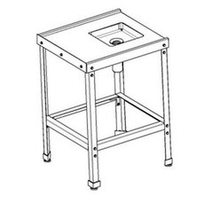 Стол для грязной посуды Iterma 430 СБ-361/610/550