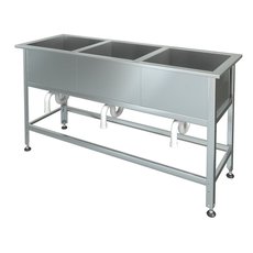 Ванна моечная сварная ВМ3/4 (э)