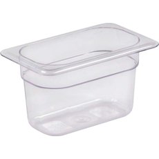 Гастроемкость поликарб.1/9х4'' (100мм) 176х109 [JW-P194]